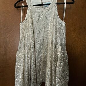 CeCe Glittering Sequin Dress